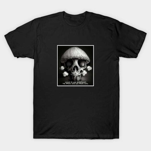 mushroom cranium T-Shirt by ElArrogante